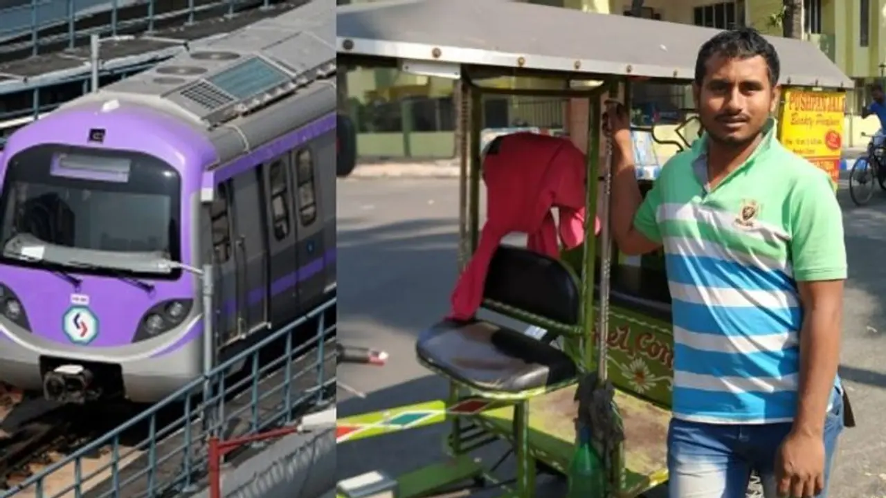 ইস্ট ওয়েস্ট মেট্রো তাদের বাঁচার পথ দেখিয়েছে, সওয়ারি পেয়ে খুশি রিক্সাওয়ালা ইস্ট ওয়েস্ট মেট্রো তাদের বাঁচার পথ দেখিয়েছে, সওয়ারি পেয়ে খুশি রিক্সাওয়ালা