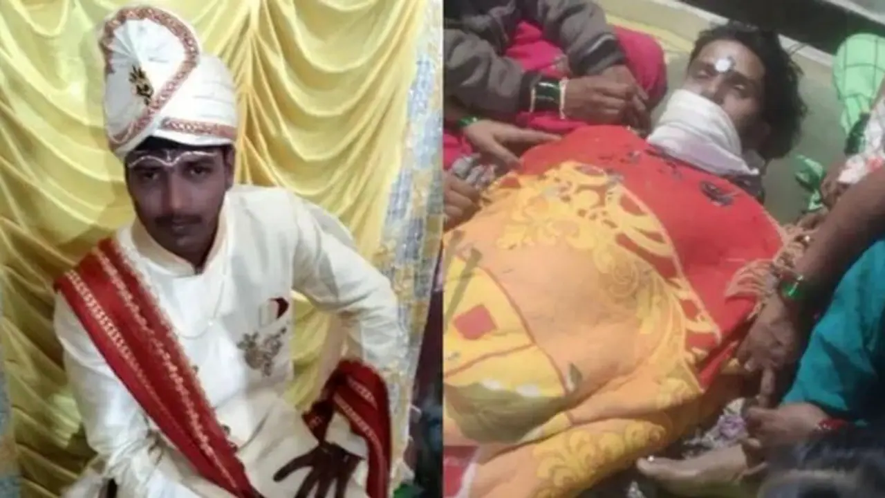 పెళ్లింట విషాదం.. తాళి కట్టిన కాసేపటికే వరుడు మృతి పెళ్లింట విషాదం.. తాళి కట్టిన కాసేపటికే వరుడు మృతి