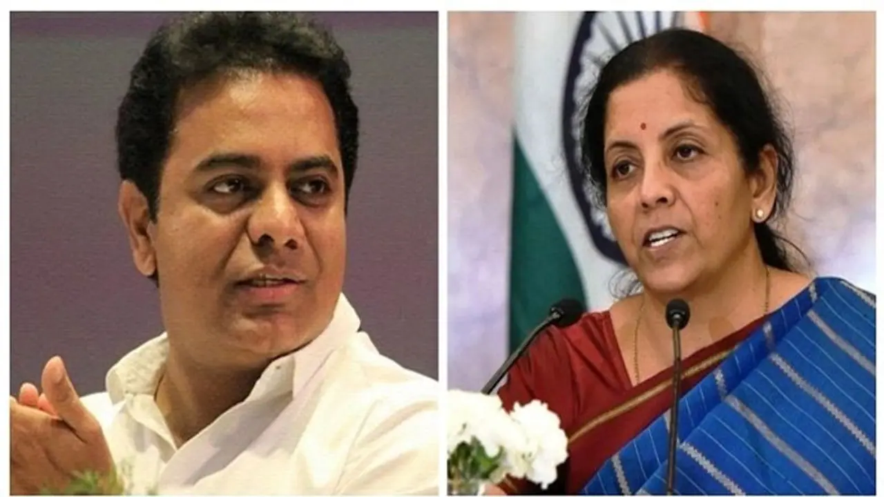 ఆ పదంతో రాద్దాంతం, స్పీకర్‌కు ఫిర్యాదు చేయవచ్చు: కేటీఆర్‌పై నిర్మల వ్యాఖ్యలు