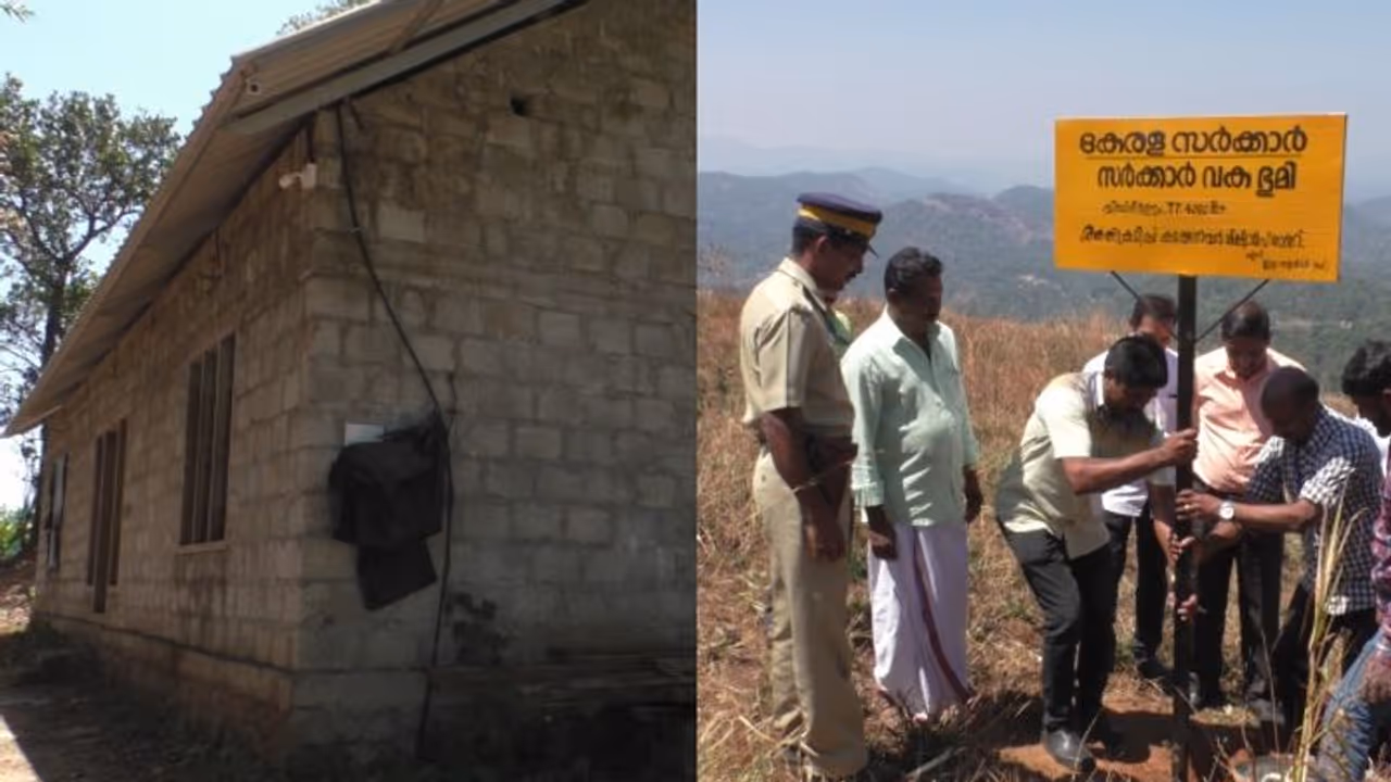 കരിമലയിലെ മുന്നൂറ്റി പതിനഞ്ചേക്കര്‍ കയ്യേറ്റ ഭൂമി റവന്യൂ വകുപ്പ് തിരിച്ച് പിടിച്ചു
