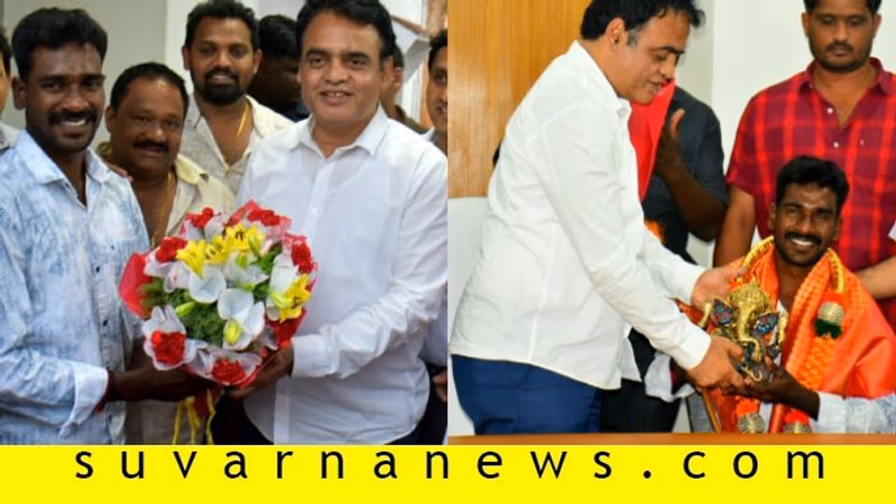 ಕಂಬಳ ವೀರ ಶ್ರೀನಿವಾಸಗೌಡಗೆ ಆರ್ಥಿಕ ನೆರವು: ಡಿಸಿಎಂ ಕಂಬಳ ವೀರ ಶ್ರೀನಿವಾಸಗೌಡಗೆ ಆರ್ಥಿಕ ನೆರವು: ಡಿಸಿಎಂ