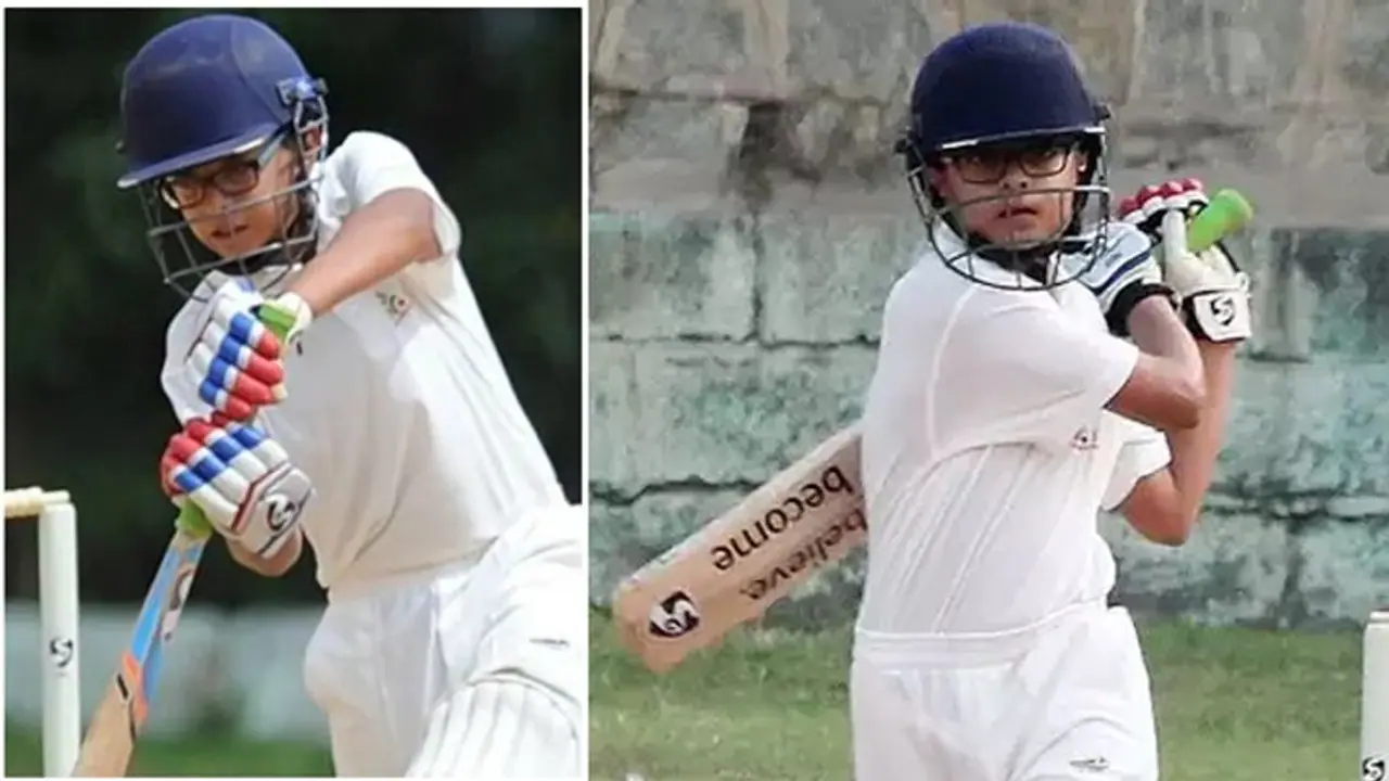 తండ్రికి తగ్గ తనయుడు: ద్రావిడ్ కుమారుడి మరో డబుల్ ధమాకా