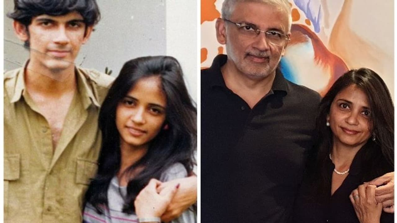 12 ാം ക്ലാസ്സിലെ പ്രണയിനിയെ ചേര്‍ത്തുപിടിച്ച് വ്യോമയാന ഹീറോ; വിവാഹ വാര്‍ഷിക ട്വീറ്റ് വൈറല്‍