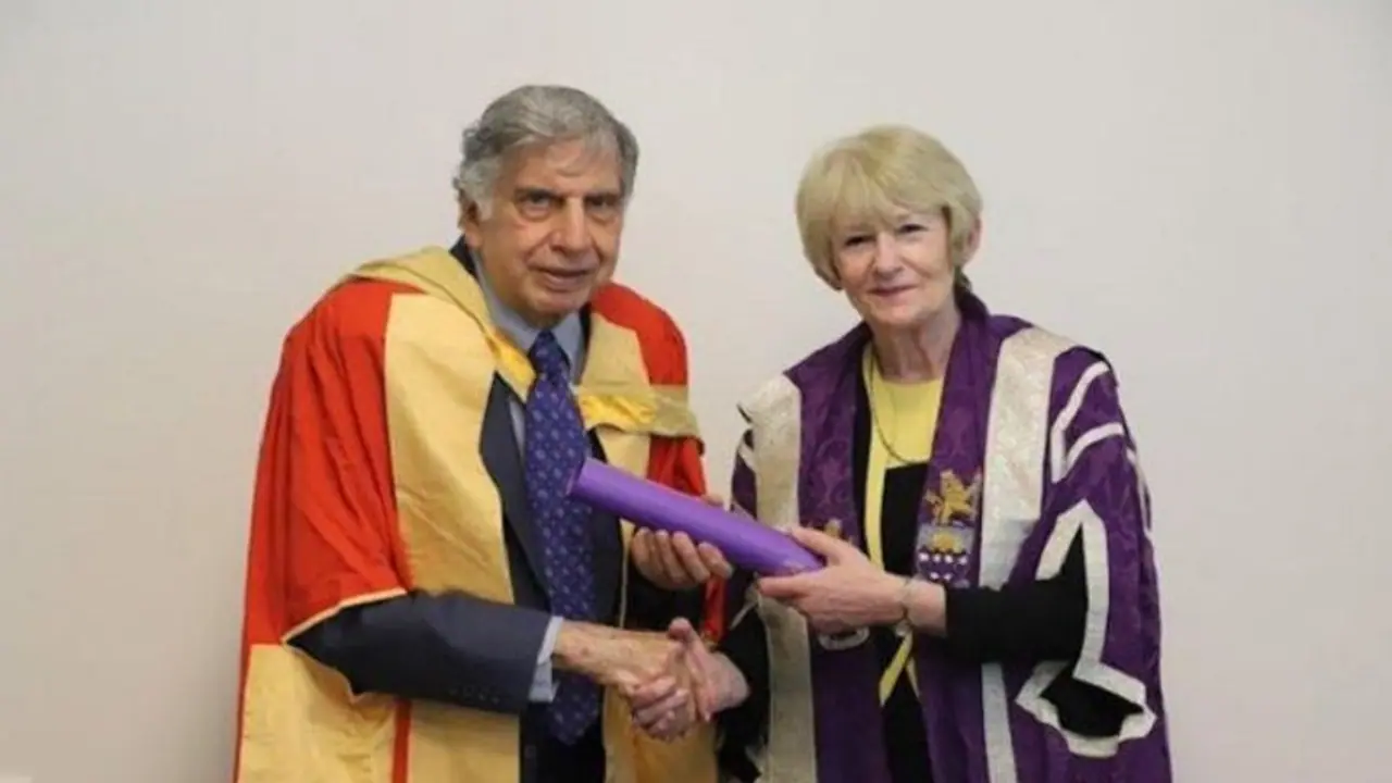 ರತನ್ ಟಾಟಾಗೆ ಮ್ಯಾಂಚೆಸ್ಟರ್ ವಿವಿಯಿಂದ ಗೌರವ ಡಾಕ್ಟರೇಟ್!