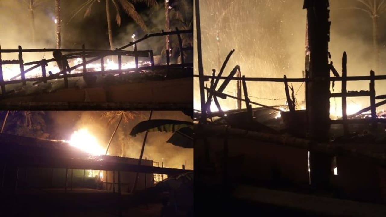 വർക്കലയിൽ റിസോർട്ടിനും കടകൾക്കും തീപിടിച്ചു, ആളപായമില്ല വർക്കലയിൽ റിസോർട്ടിനും കടകൾക്കും തീപിടിച്ചു, ആളപായമില്ല