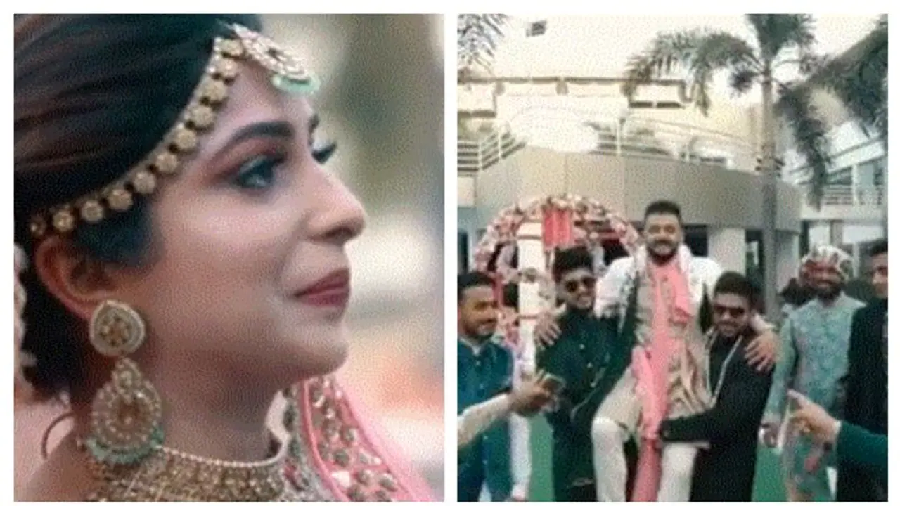 বিয়ের আসরে কাঁদছিল কনে, নেচে নববধূর ঠোঁটে হাসি ফোটালেন দুলহেরাজা, ভাইরাল হল ভিডিও বিয়ের আসরে কাঁদছিল কনে, নেচে নববধূর ঠোঁটে হাসি ফোটালেন দুলহেরাজা, ভাইরাল হল ভিডিও