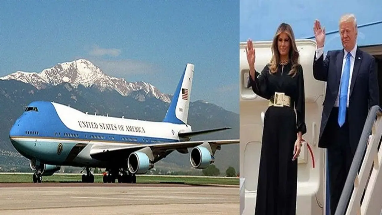 ట్రంప్ విమానంలో ఉండే సౌకర్యాలు చూస్తే షాకవ్వాల్సిందే... ట్రంప్ విమానంలో ఉండే సౌకర్యాలు చూస్తే షాకవ్వాల్సిందే...