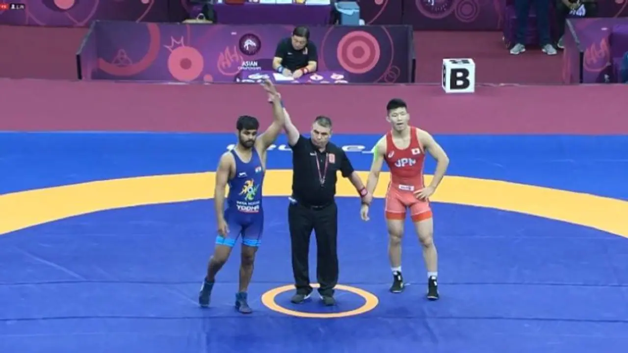 Asian Wrestling Championship: India bags 3 Greco Roman bronze medals on Day 2