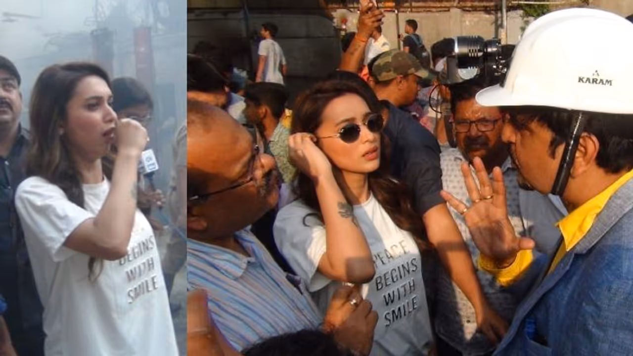 মারুতি সার্ভিস সেন্টারে বিধ্বংসী আগুন, ঘটনাস্থলে ছুটে এলেন মিমি