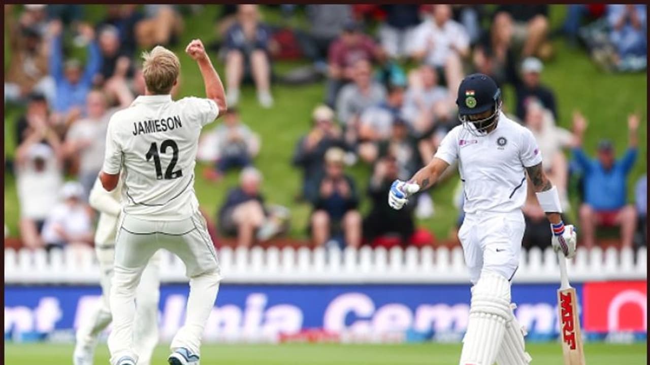 ന്യുസീലൻഡിനെതിരായ ആദ്യ ടെസ്റ്റിൽ ഇന്ത്യക്ക് മോശം തുടക്കം ന്യുസീലൻഡിനെതിരായ ആദ്യ ടെസ്റ്റിൽ ഇന്ത്യക്ക് മോശം തുടക്കം