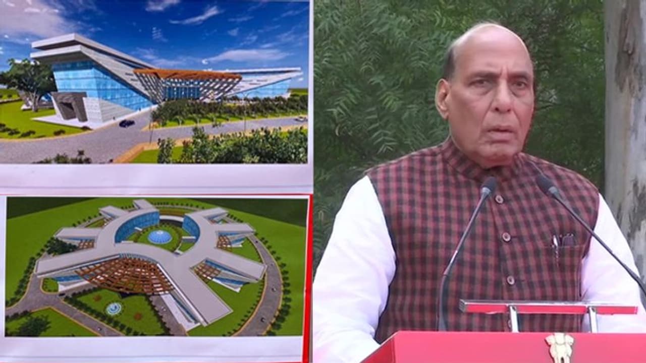 ऐसा होगा थल सेना का नया मुख्यालय, रक्षा मंत्री राजनाथ सिंह ने किया शिलान्यास ऐसा होगा थल सेना का नया मुख्यालय, रक्षा मंत्री राजनाथ सिंह ने किया शिलान्यास