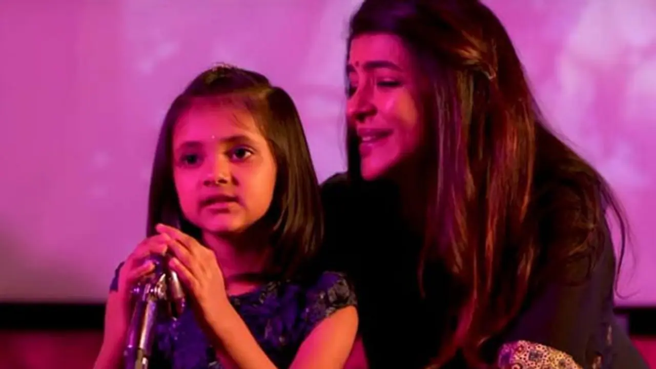 మంచు లక్ష్మీ కూతురు పాట.. విన్నారా..?