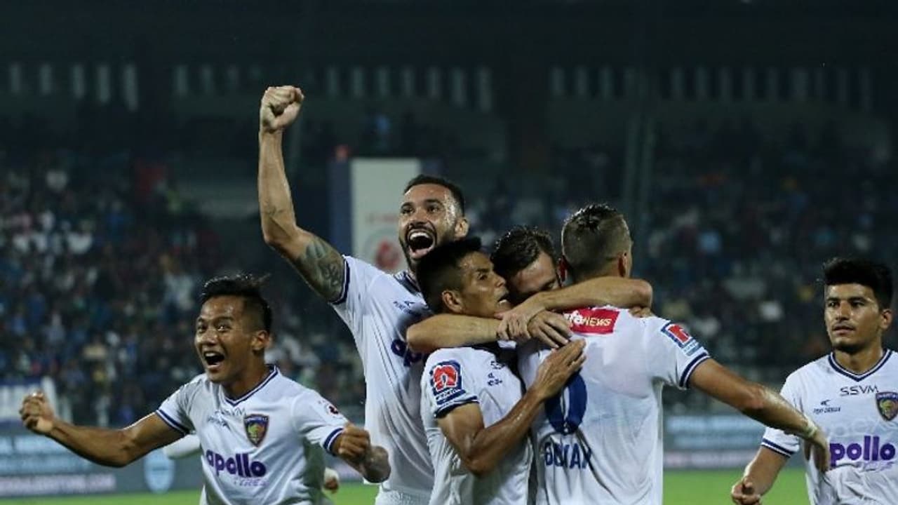 സസ്പെന്സുകള്ക്കും ട്വിസ്റ്റുകള്ക്കും വിരാമം; ചെന്നൈയിന് എഫ്സി പ്ലേ ഓഫില് സസ്പെന്സുകള്ക്കും ട്വിസ്റ്റുകള്ക്കും വിരാമം; ചെന്നൈയിന് എഫ്സി പ്ലേ ഓഫില്