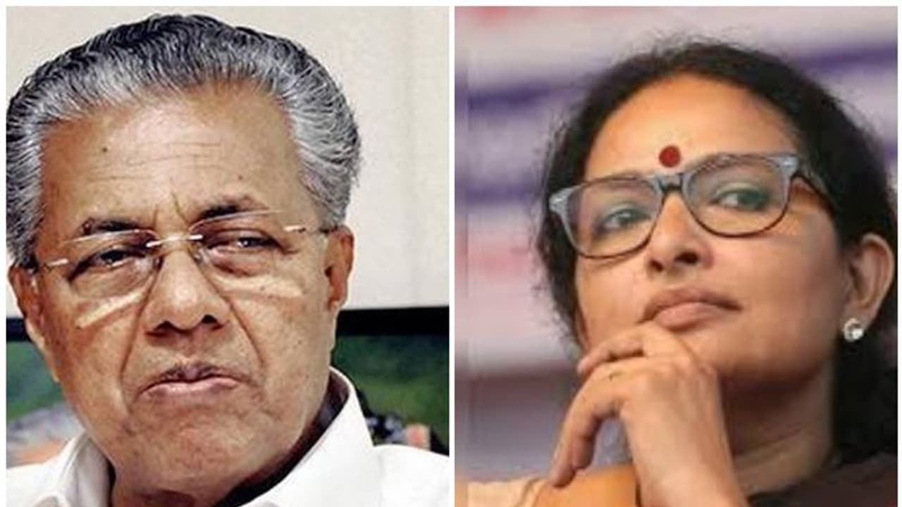 സുജ സൂസന്റെ സ്വാഗത പ്രസംഗത്തിന് ഇടക്ക് കയറി ഉദ്ഘാടനം: വേറെ വഴിയില്ലെന്ന് പിണറായി സുജ സൂസന്റെ സ്വാഗത പ്രസംഗത്തിന് ഇടക്ക് കയറി ഉദ്ഘാടനം: വേറെ വഴിയില്ലെന്ന് പിണറായി