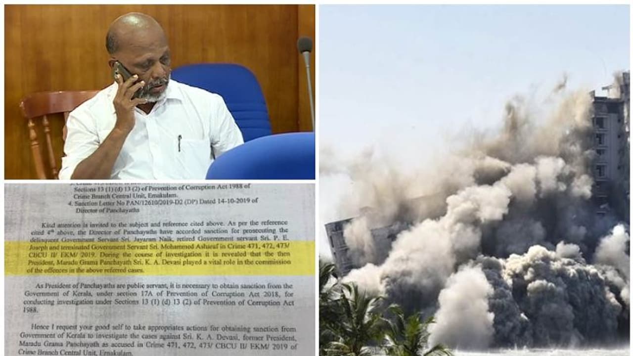 മരട് ഫ്ലാറ്റ് അഴിമതി: സിപിഎം നേതാവിന്റെ പങ്കിന് കൂടുതല് തെളിവുകള് പുറത്ത് മരട് ഫ്ലാറ്റ് അഴിമതി: സിപിഎം നേതാവിന്റെ പങ്കിന് കൂടുതല് തെളിവുകള് പുറത്ത്