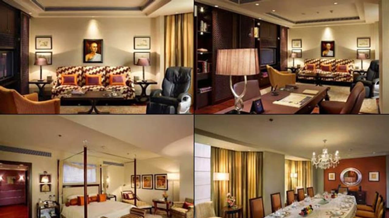 ട്രംപ് തങ്ങുന്ന ആഡംബര സ്യൂട്ടിന് ഒരു രാത്രിക്ക് എട്ട് ലക്ഷം രൂപ; ചാണക്യ സ്യൂട്ടിന്റെ വിശേഷങ്ങളെ കുറിച്ചറിയാം ട്രംപ് തങ്ങുന്ന ആഡംബര സ്യൂട്ടിന് ഒരു രാത്രിക്ക് എട്ട് ലക്ഷം രൂപ; ചാണക്യ സ്യൂട്ടിന്റെ വിശേഷങ്ങളെ കുറിച്ചറിയാം