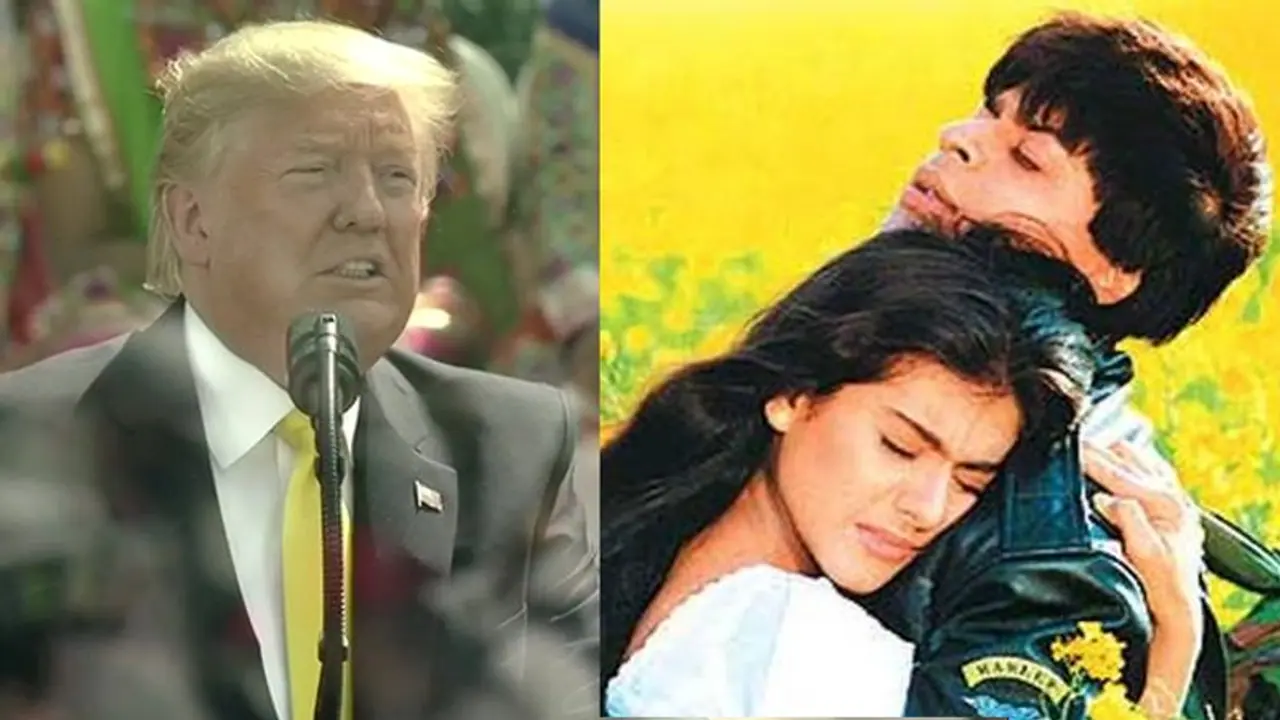 डोनाल्ड ट्रम्प ने अपनी स्पीच में क्यों किया शाहरुख खान की फिल्म DDLJ का जिक्र? डोनाल्ड ट्रम्प ने अपनी स्पीच में क्यों किया शाहरुख खान की फिल्म DDLJ का जिक्र?