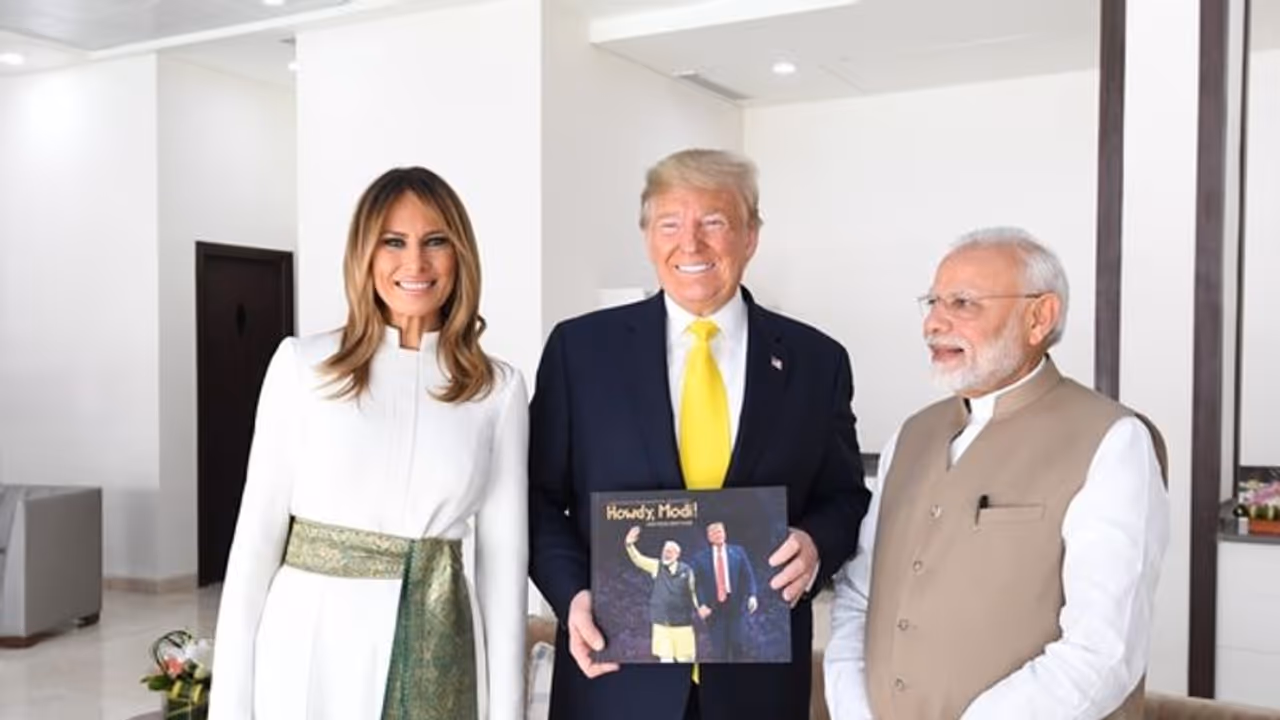 Trump in India: Amul girl welcomes US President with special cartoon