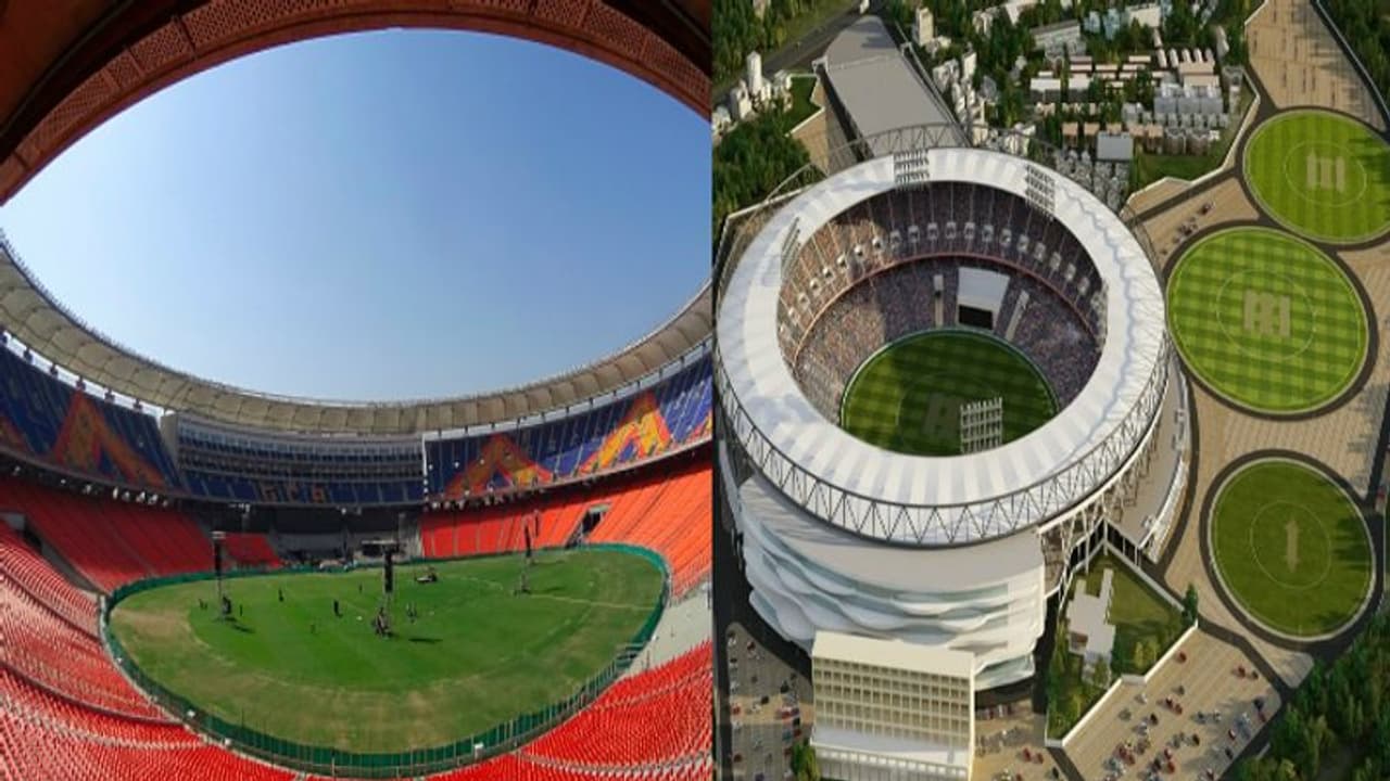 மெல்பர்னை மிஞ்சிய உலகின் மிகப்பெரிய மொட்டேரா கிரிக்கெட் ஸ்டேடியத்தின் சிறப்பம்சங்கள் மெல்பர்னை மிஞ்சிய உலகின் மிகப்பெரிய மொட்டேரா கிரிக்கெட் ஸ்டேடியத்தின் சிறப்பம்சங்கள்