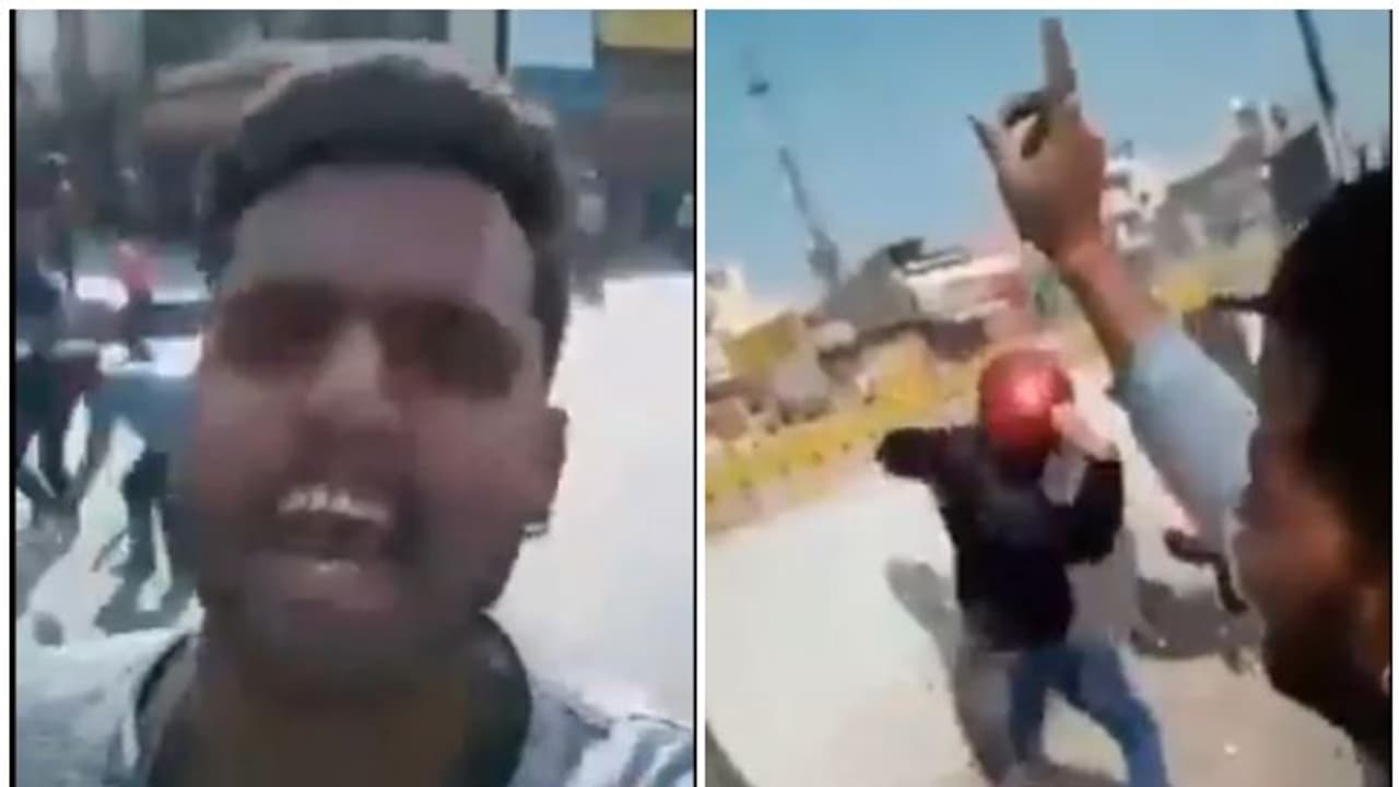 'പൊലീസ് ഞങ്ങള്ക്കൊപ്പം'; ജയ് ശ്രീറാം മുഴക്കുന്ന കലാപകാരിയുടെ വീഡിയോ പുറത്ത് 'പൊലീസ് ഞങ്ങള്ക്കൊപ്പം'; ജയ് ശ്രീറാം മുഴക്കുന്ന കലാപകാരിയുടെ വീഡിയോ പുറത്ത്