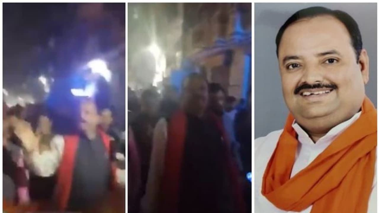 'ഗോലി മാരോ', പ്രകോപന മുദ്രാവാക്യം വിളിച്ച് ബിജെപി എംഎല്എ, വീഡിയോ ദൃശ്യങ്ങള് പുറത്ത് 'ഗോലി മാരോ', പ്രകോപന മുദ്രാവാക്യം വിളിച്ച് ബിജെപി എംഎല്എ, വീഡിയോ ദൃശ്യങ്ങള് പുറത്ത്