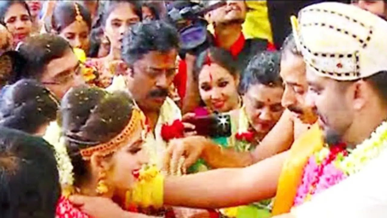 Former Bigg Boss contestant, Kannada rapper Chandan Shetty and Nivedita enter wedlock Former Bigg Boss contestant, Kannada rapper Chandan Shetty and Nivedita enter wedlock