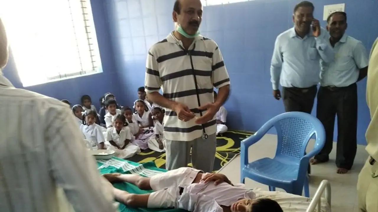 Karnataka students fall sick after drinking milk supplied under Ksheera Bhagya scheme Karnataka students fall sick after drinking milk supplied under Ksheera Bhagya scheme