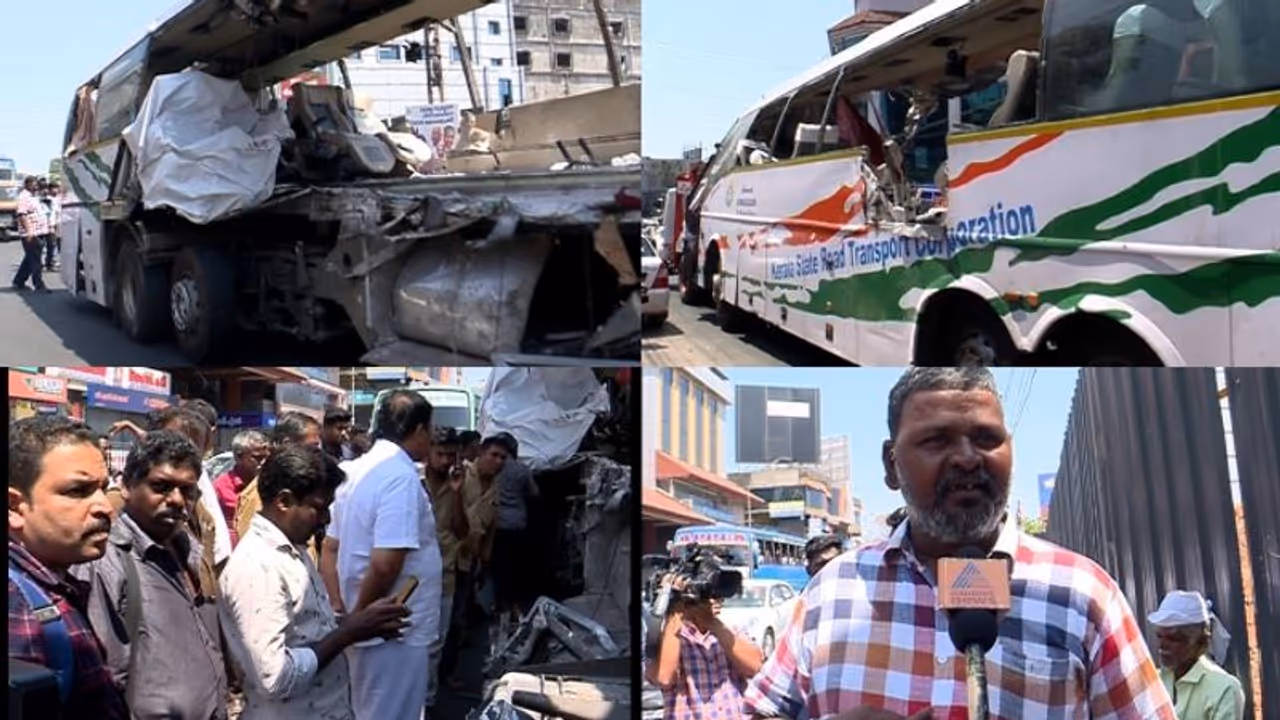 അവിനാശി ദുരന്തത്തില്പ്പെട്ട വണ്ടി കേരളത്തിലെത്തിച്ചു: ദുരന്തസ്മരണകളില് നാട്ടുകാര് അവിനാശി ദുരന്തത്തില്പ്പെട്ട വണ്ടി കേരളത്തിലെത്തിച്ചു: ദുരന്തസ്മരണകളില് നാട്ടുകാര്