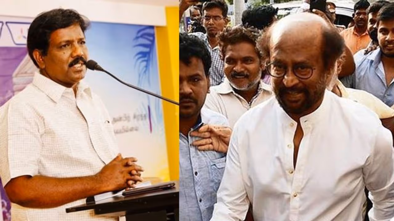 பாஜகவுக்காக முட்டுக்கொடுக்க பிதற்றும் ரஜினி... விளாசி தள்ளும் எம்.பி.ரவிக்குமார்..! பாஜகவுக்காக முட்டுக்கொடுக்க பிதற்றும் ரஜினி... விளாசி தள்ளும் எம்.பி.ரவிக்குமார்..!