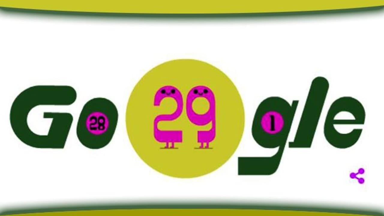 স্পেশ্যাল ২৯, লিপ ইয়ার উদযাপনে নয়া সাজ ডুডল এর