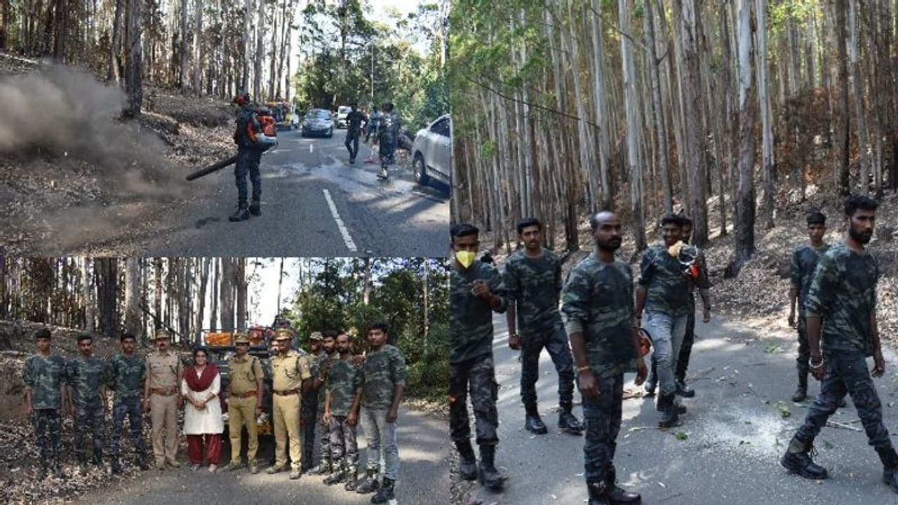 ദേശീയ ഉദ്യാനങ്ങളെ കാട്ടുതീയില് നിന്ന് സംരക്ഷിക്കുക ലക്ഷ്യം; പ്രത്യേക പരിശീലനം നേടി ഫയര് ഫൈറ്റിംഗ് ടീം ദേശീയ ഉദ്യാനങ്ങളെ കാട്ടുതീയില് നിന്ന് സംരക്ഷിക്കുക ലക്ഷ്യം; പ്രത്യേക പരിശീലനം നേടി ഫയര് ഫൈറ്റിംഗ് ടീം