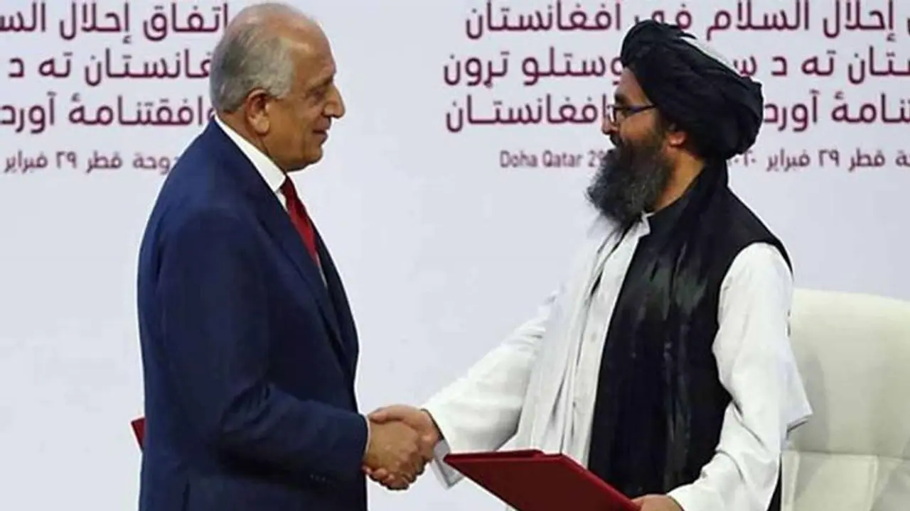 19 ವರ್ಷಗಳ ಸಂಘರ್ಷಕ್ಕೆ ತೆರೆ; ಅಮೆರಿಕ, ತಾಲಿಬಾನ್ ದೋಸ್ತಿ! 19 ವರ್ಷಗಳ ಸಂಘರ್ಷಕ್ಕೆ ತೆರೆ; ಅಮೆರಿಕ, ತಾಲಿಬಾನ್ ದೋಸ್ತಿ!