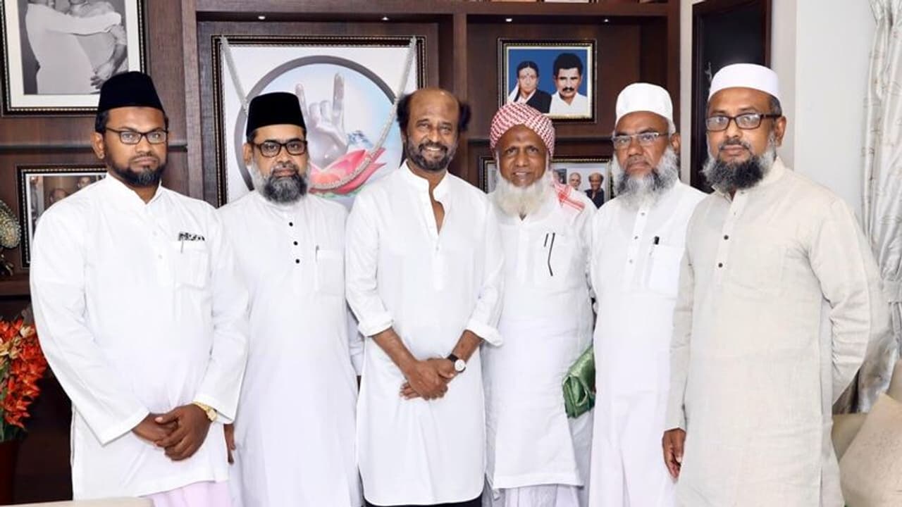 இஸ்லாமியர்களுடன் அடுத்தடுத்த ரஜினி சந்திப்பு... பின்னணியில் பலே திட்டம்!