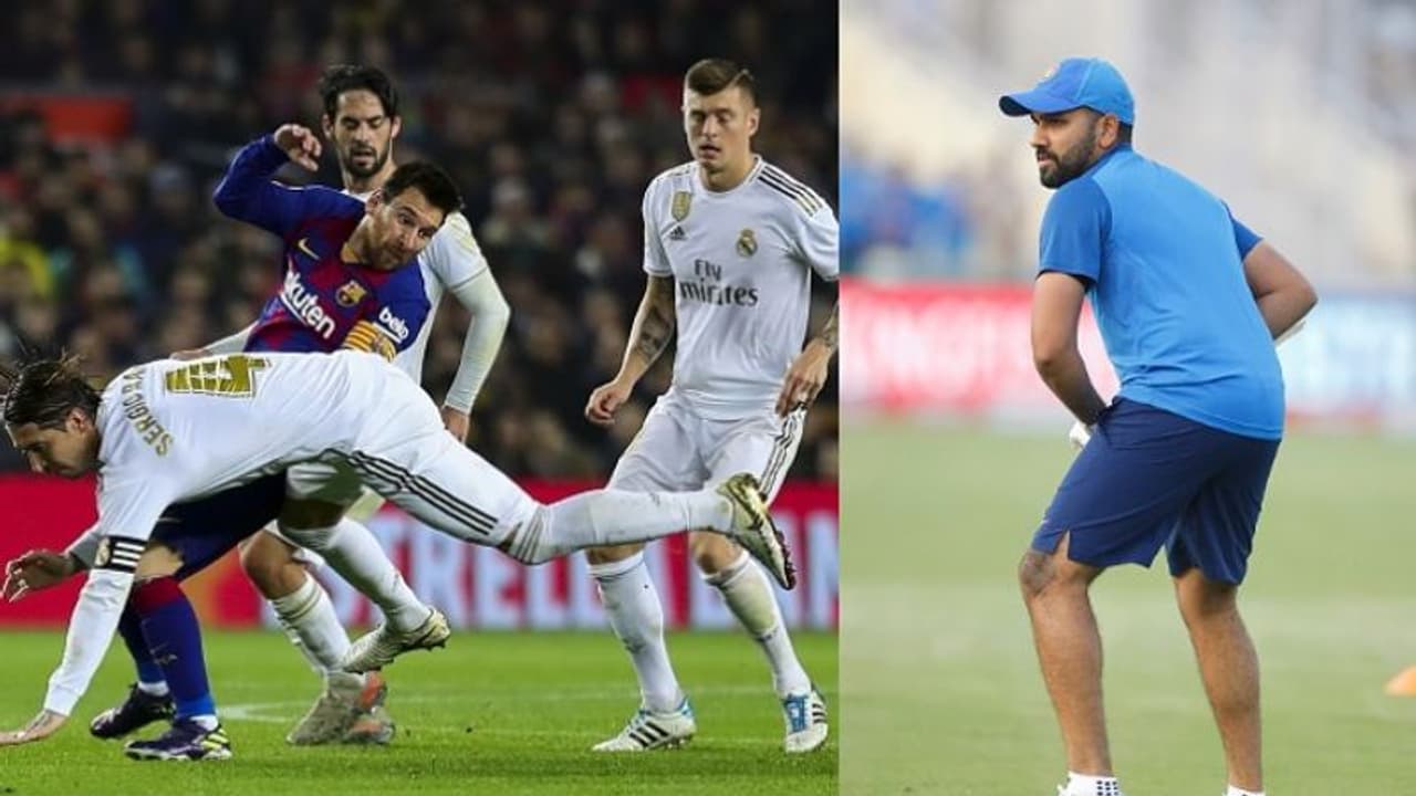 എല് ക്ലാസിക്കോ കാണാന് ഹിറ്റ്മാനും; സമയം തള്ളിനീക്കാനാവുന്നില്ലെന്ന് മാഡ്രിഡില് നിന്ന് ട്വീറ്റ് എല് ക്ലാസിക്കോ കാണാന് ഹിറ്റ്മാനും; സമയം തള്ളിനീക്കാനാവുന്നില്ലെന്ന് മാഡ്രിഡില് നിന്ന് ട്വീറ്റ്