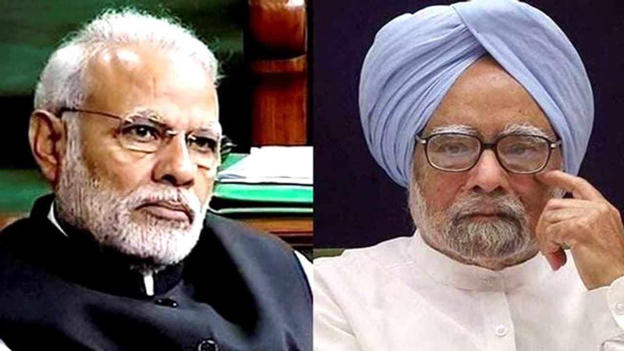 PM Modi exposes Manmohan Singh for giving militant colours to ‘Bharat Mata Ki Jai’ slogan