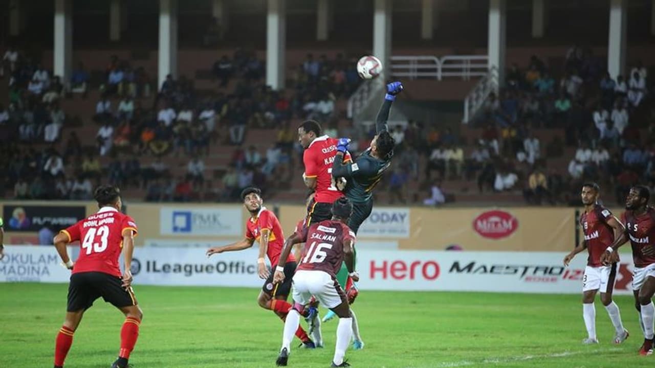 ഐ ലീഗില് ഈസ്റ്റ് ബംഗാളിനെതിരെ ഗോകുലത്തിന് സമനില ഐ ലീഗില് ഈസ്റ്റ് ബംഗാളിനെതിരെ ഗോകുലത്തിന് സമനില