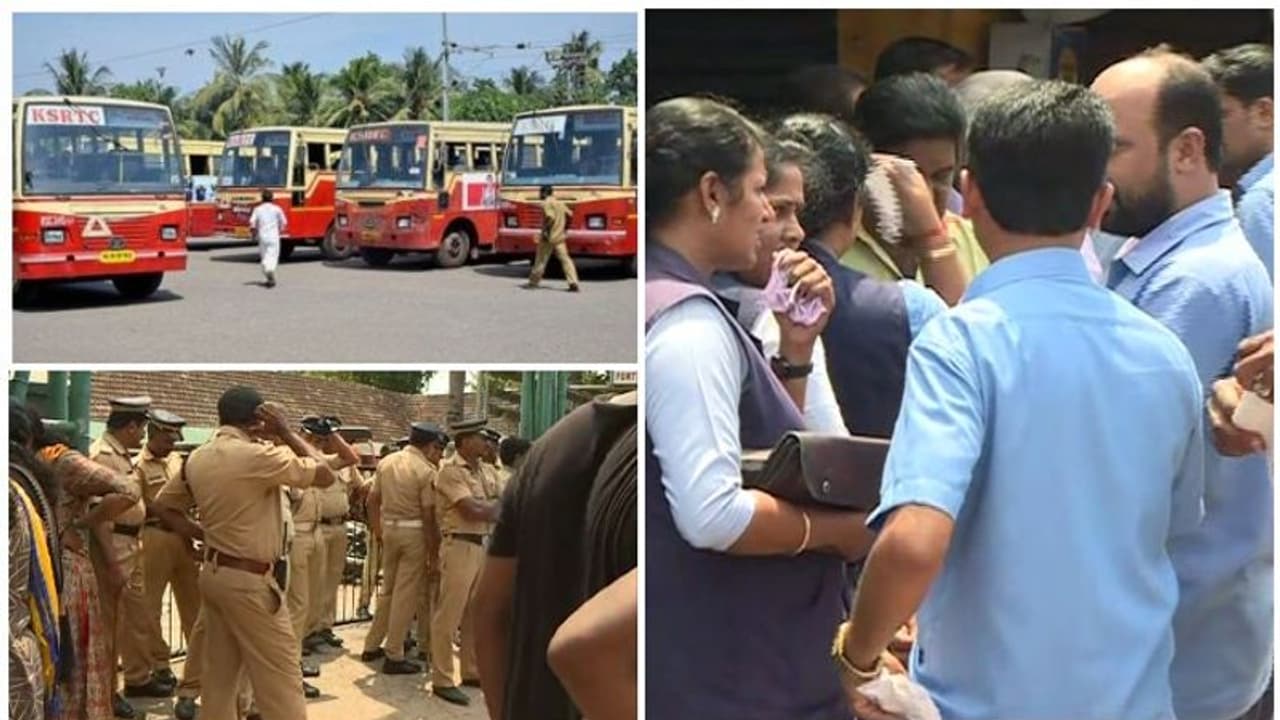 കെഎസ്ആർടിസി മിന്നല് സമരം; മനുഷ്യാവകാശ കമ്മീഷൻ കേസെടുത്തു കെഎസ്ആർടിസി മിന്നല് സമരം; മനുഷ്യാവകാശ കമ്മീഷൻ കേസെടുത്തു