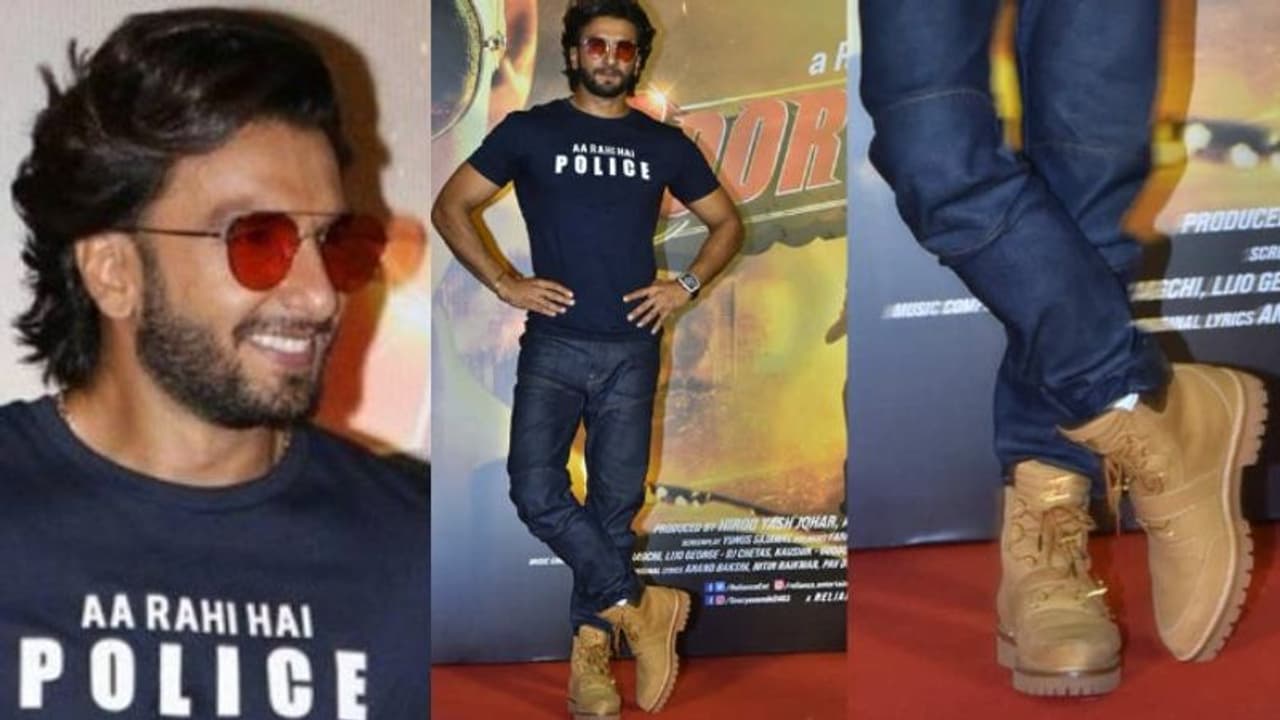 ബൂട്ട്സില് സ്റ്റൈലിഷ് ലുക്കില് രണ്വീര്; വില കുറച്ച് കൂടുതല് അല്ലേയെന്ന് ആരാധകര്... ബൂട്ട്സില് സ്റ്റൈലിഷ് ലുക്കില് രണ്വീര്; വില കുറച്ച് കൂടുതല് അല്ലേയെന്ന് ആരാധകര്...