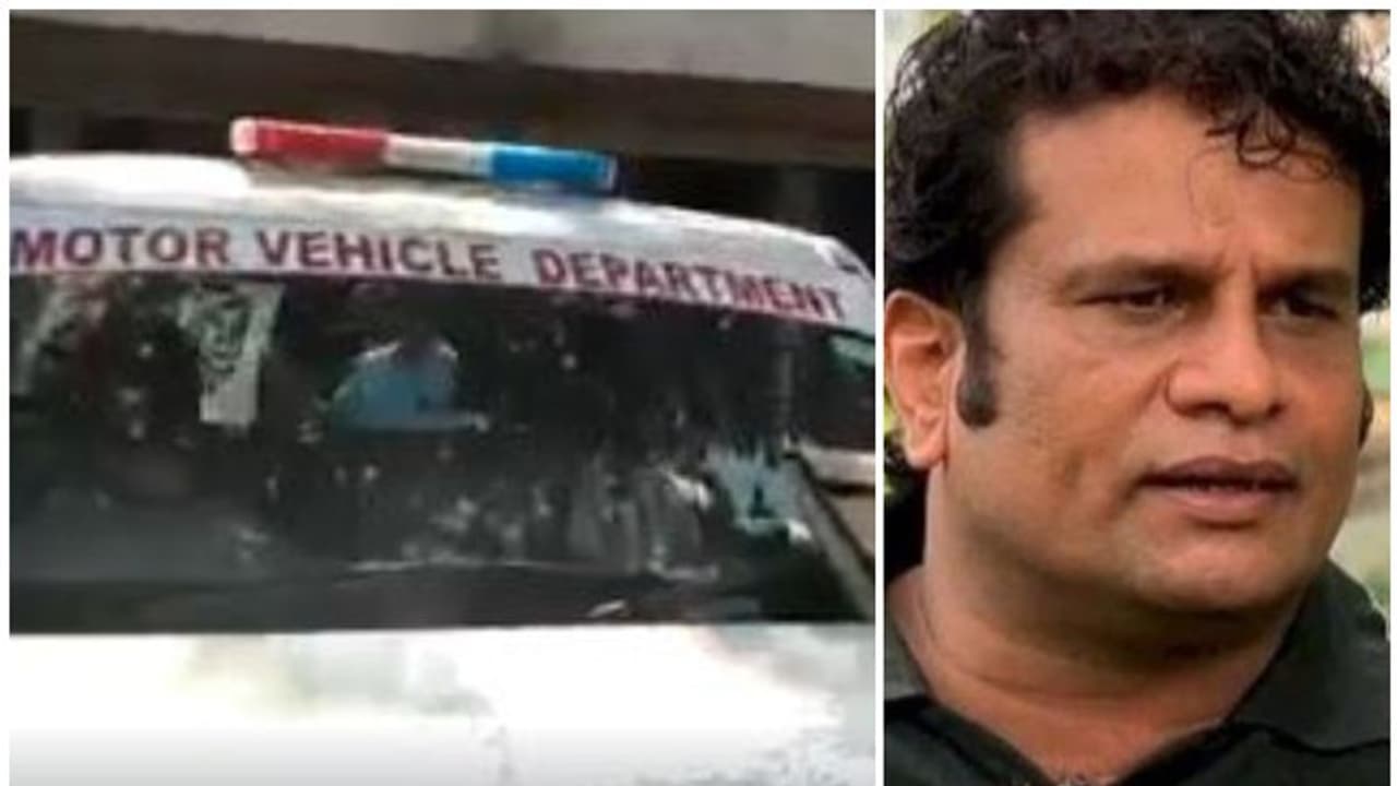 നാടകവണ്ടിയുടെ ബോർഡ് വീണ് ആയിരകണക്കിന് ആളുകൾ മരിച്ച നാടല്ലെ കേരളം, മോട്ടോര് വാഹന വകുപ്പിനെ വിമര്ശിച്ച് ഹരീഷ് നാടകവണ്ടിയുടെ ബോർഡ് വീണ് ആയിരകണക്കിന് ആളുകൾ മരിച്ച നാടല്ലെ കേരളം, മോട്ടോര് വാഹന വകുപ്പിനെ വിമര്ശിച്ച് ഹരീഷ്