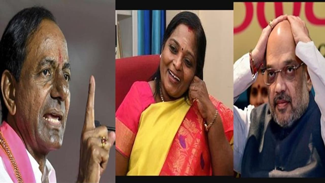 కేసీఆర్ మాట తమిళిసై నోట: ఏకంగా అమిత్ షాకే వార్నింగ్ కేసీఆర్ మాట తమిళిసై నోట: ఏకంగా అమిత్ షాకే వార్నింగ్