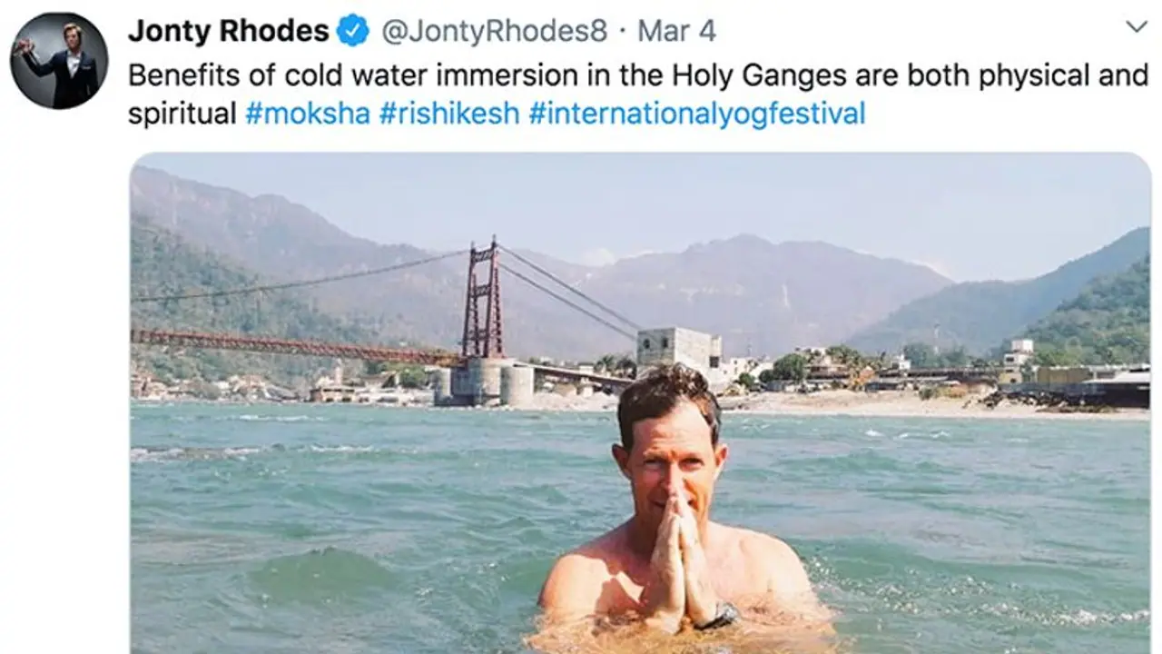 Jonty Rhodes and Ganga connection: How ex cricketer loves Indian values, culture & heritage