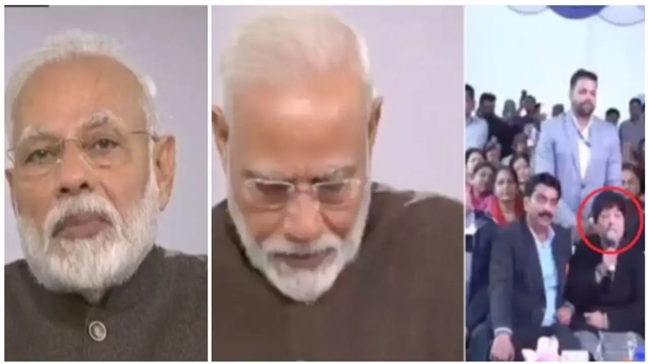 பிரதமரை கண் கலங்க வைத்த பெண்..!