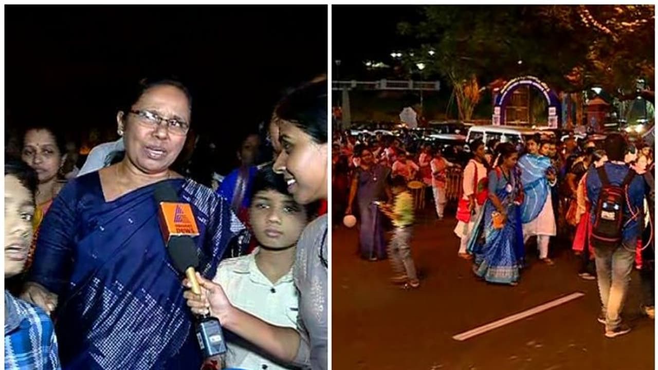 രാത്രി നടത്തത്തിലൂടെ വനിതാദിന പുലരിയിലേക്ക്; ഒപ്പം കൂടി മന്ത്രിയും രാത്രി നടത്തത്തിലൂടെ വനിതാദിന പുലരിയിലേക്ക്; ഒപ്പം കൂടി മന്ത്രിയും