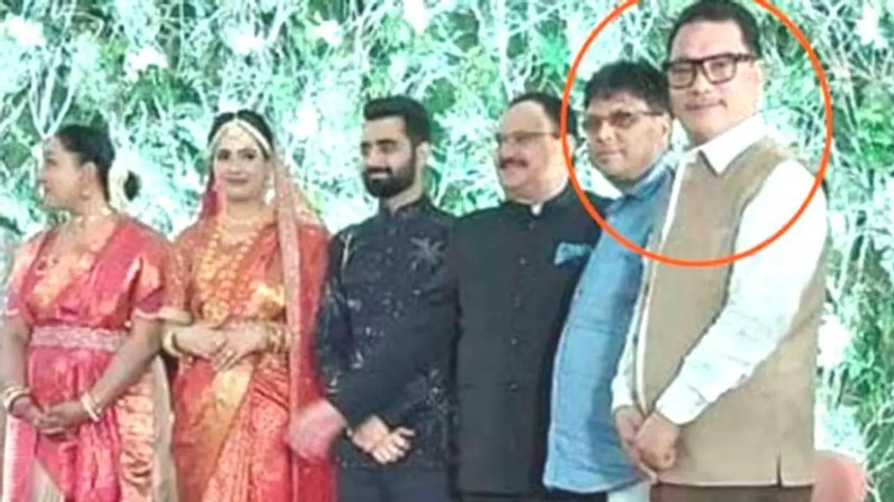 রাজ্য় রাজনীতিতে শোরগোল , জেপি নাড্ডার ছেলের বিয়েতে বিমল গুরুং রোশন গিরি রাজ্য় রাজনীতিতে শোরগোল , জেপি নাড্ডার ছেলের বিয়েতে বিমল গুরুং রোশন গিরি