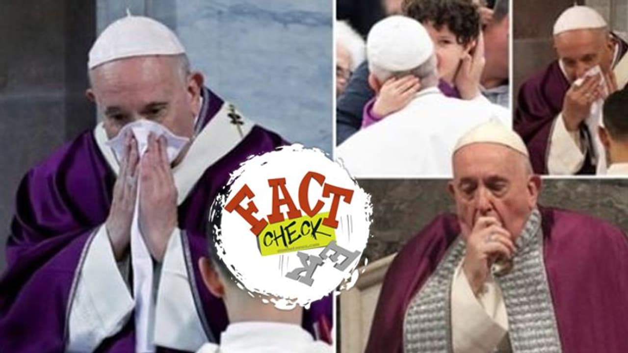 ഫ്രാന്സിസ് മാര്പ്പാപ്പയ്ക്കും സഹായികള്ക്കും കൊറോണ; പ്രചാരണത്തിന്റെ വാസ്തവം ഇതാണ് ഫ്രാന്സിസ് മാര്പ്പാപ്പയ്ക്കും സഹായികള്ക്കും കൊറോണ; പ്രചാരണത്തിന്റെ വാസ്തവം ഇതാണ്