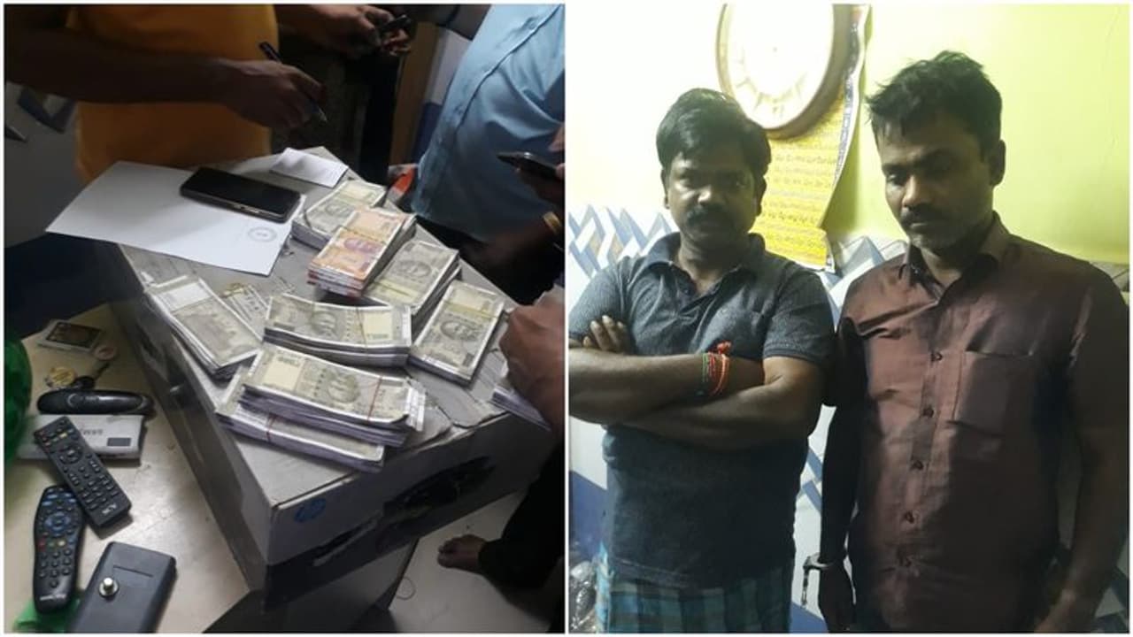 லட்சக்கணக்கில் கள்ளநோட்டுகள் அடித்து சொகுசு வாழ்க்கை..! ஆப்பு வைத்த காவல்துறை..! லட்சக்கணக்கில் கள்ளநோட்டுகள் அடித்து சொகுசு வாழ்க்கை..! ஆப்பு வைத்த காவல்துறை..!