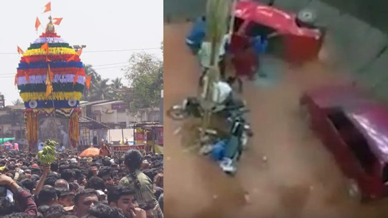 ಶಿರಸಿ ಮಾರಿಕಾಂಬ ಜಾತ್ರೆಯಲ್ಲಿ ಭಾರಿ ಅವಘಡ