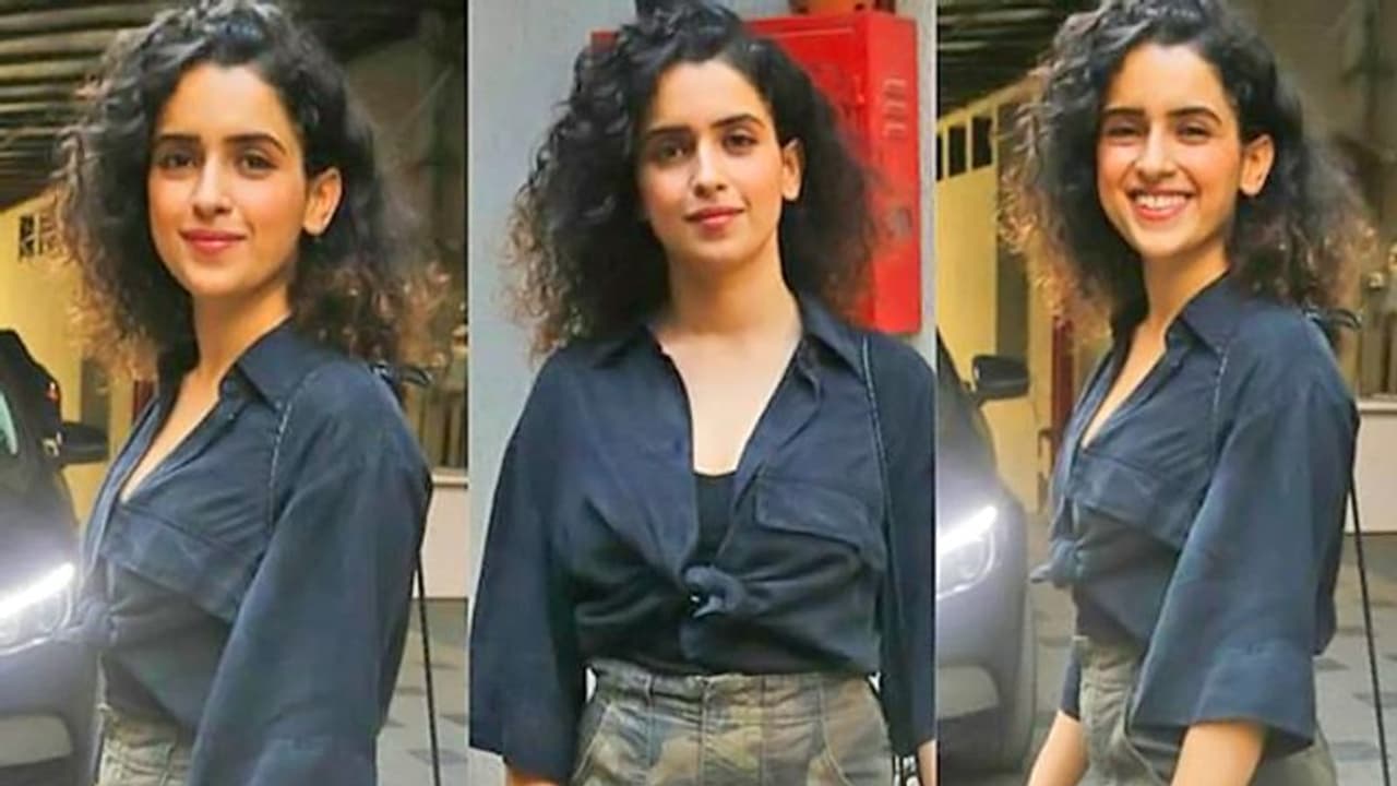 Here's how Sanya Malhotra wished Aditya Roy Kapur in a unique way