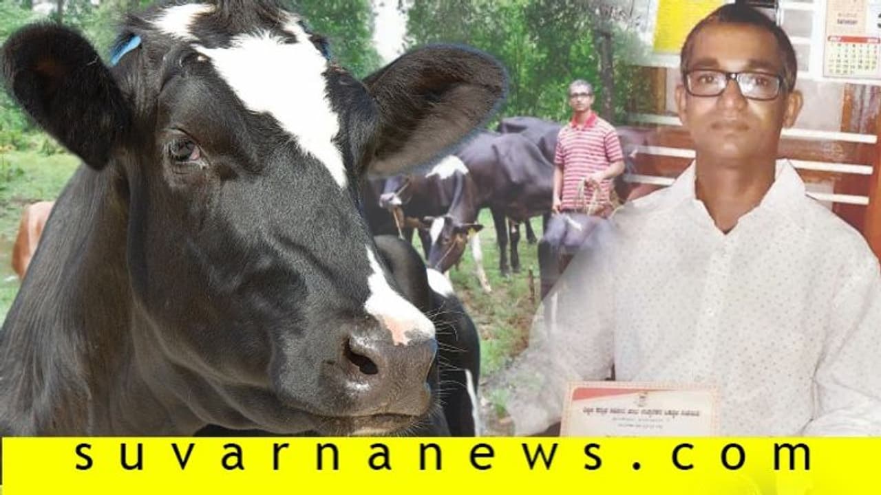 ಹೈನುಗಾರಿಕೆಗೆ ಅಡ್ಡಿಯಾಗಲಿಲ್ಲ ಅಂಗವೈಕಲ್ಯ; ದಿನಕ್ಕೆ 100 ಲೀ ಹಾಲು ಮಾರ್ತಾರೆ ಈ ರೈತ! ಹೈನುಗಾರಿಕೆಗೆ ಅಡ್ಡಿಯಾಗಲಿಲ್ಲ ಅಂಗವೈಕಲ್ಯ; ದಿನಕ್ಕೆ 100 ಲೀ ಹಾಲು ಮಾರ್ತಾರೆ ಈ ರೈತ!