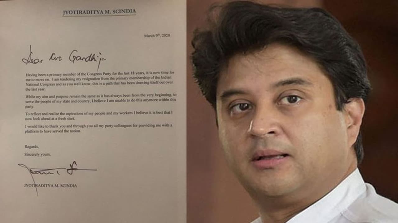 ಹಳೇ ಸೇಡು, ಹೊಸ ಪೆಟ್ಟು: ಕಾಂಗ್ರೆಸ್ಗೆ ಗುಡ್ಬೈ ಎಂದ ಸಿಂಧಿಯಾ! ಹಳೇ ಸೇಡು, ಹೊಸ ಪೆಟ್ಟು: ಕಾಂಗ್ರೆಸ್ಗೆ ಗುಡ್ಬೈ ಎಂದ ಸಿಂಧಿಯಾ!